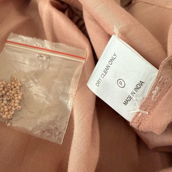 Anthropologie Love Sam Fluttered and Beaded Blouse Medium - Picture 14 of 14